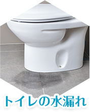 トイレの水漏れ